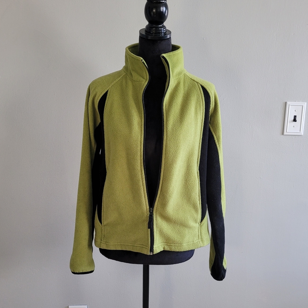 Stylish Green and Black Jacket
